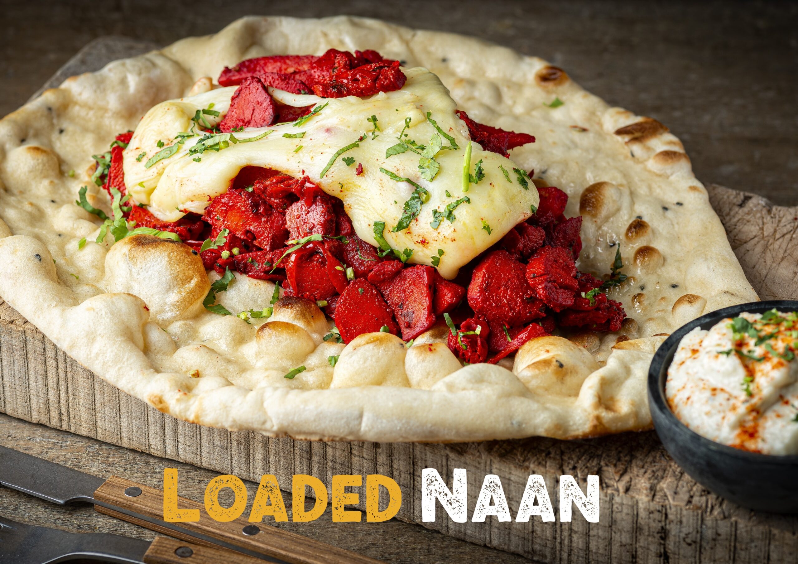 Loaded Naan (Top Part)